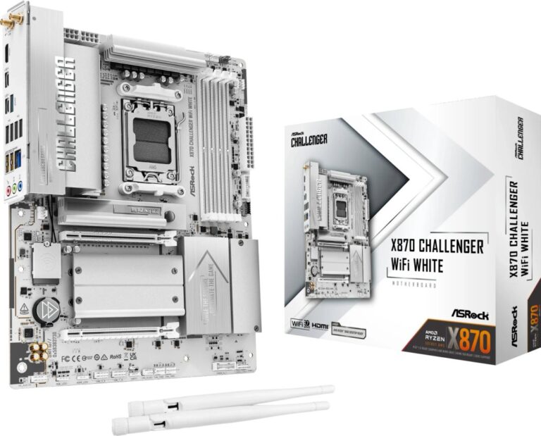 Płyta główna ASRock X870 CHALLENGER WIFI WHITE