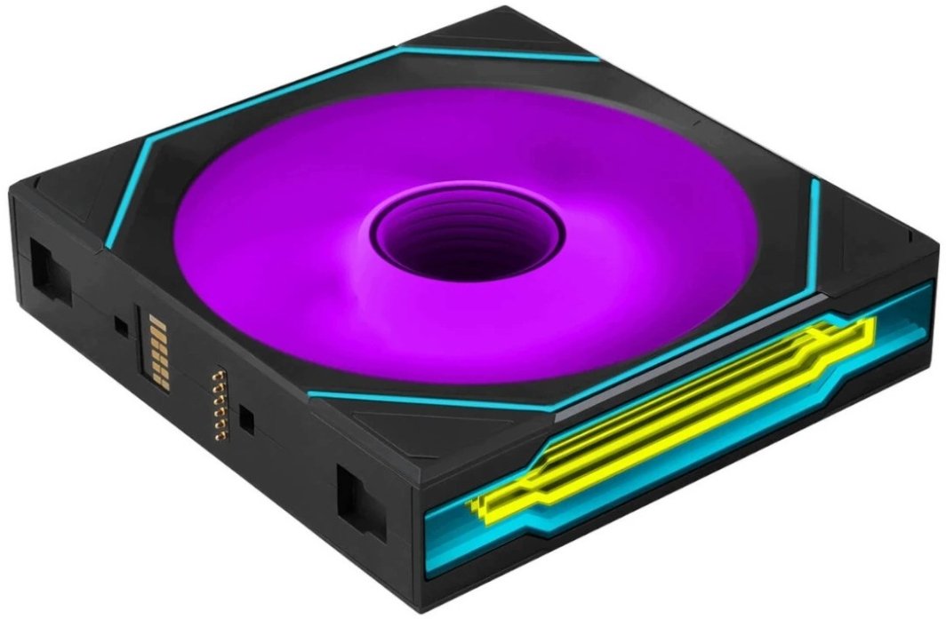 Wentylator Lian Li Uni Fan SL-INF Flex Wireless ARGB PWM 120mm Black (G9F.12SLIN1F1B.00)