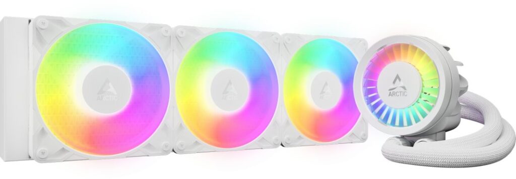 Chłodzenie wodne Arctic Liquid Freezer III Pro 360 A-RGB Białe (ACFRE00188A)