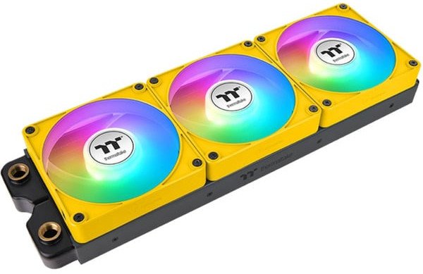 Wentylator Thermaltake CT120 EX Reverse ARGB Sync 3-pack żółty (CL-F223-PL12BB-A)