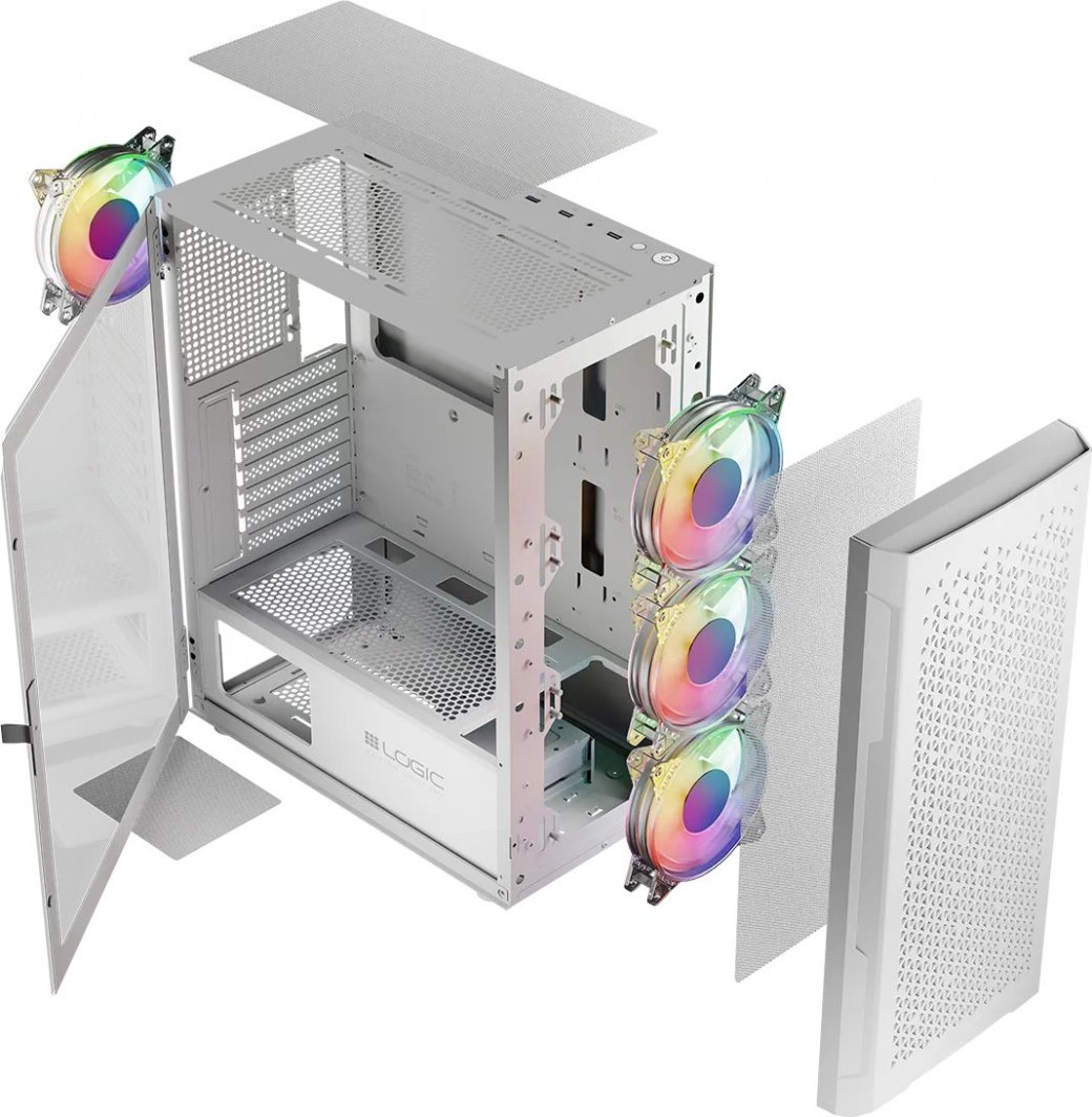 Obudowa Logic Concept Aramis ARGB biała (AT-ARAMIS-20-0000000-0002)
