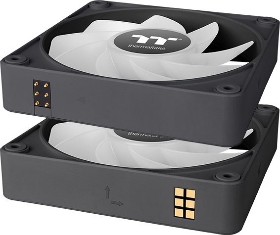 Wentylator Thermaltake CT120 EX Reverse ARGB Sync 3-pack czarny (CL-F192-PL12SW-A)