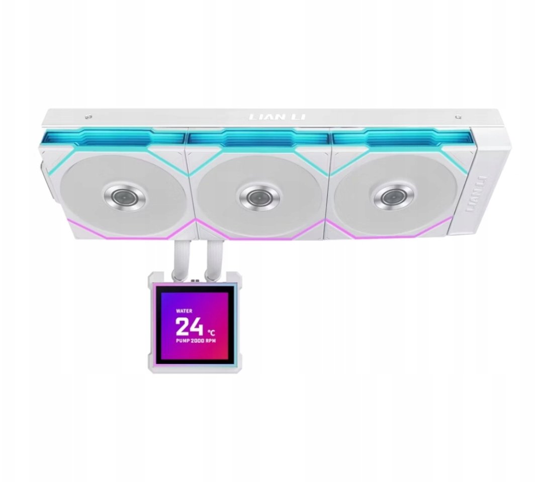 Chłodzenie wodne Lian Li HydroShift II LCD-S 360TL (GHS2LCDS36TW)