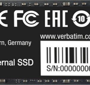 Dysk SSD Verbatim Vi3000 256GB M.2 2280 PCI-E x4 Gen3 NVMe (49373)