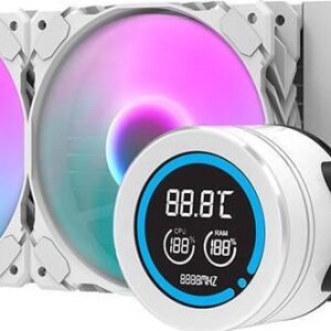 Chłodzenie wodne Darkflash DN-D240 Białe