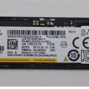 Dysk SSD Lenovo 512GB M.2 2280 PCIe Gen4 NVMe