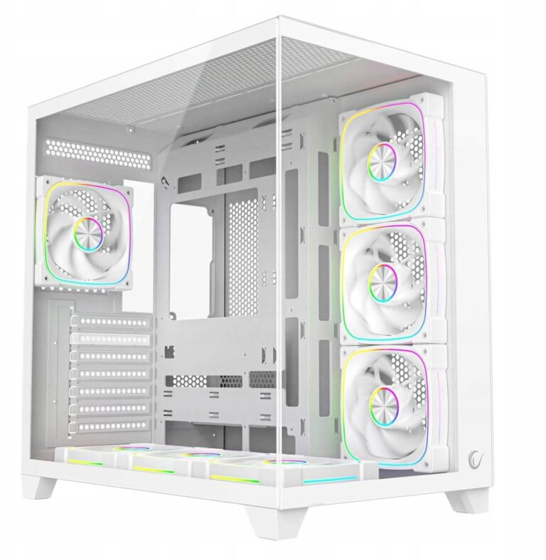 Obudowa Rampage Sealite 7xFan ARGB Biała