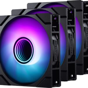 Wentylator Phanteks M25G2-140 D-RGB 3-pack czarny (PH-F140M25_G2_DBK01_3P)