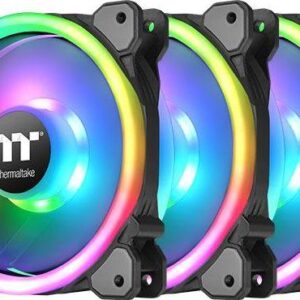 Wentylator Thermaltake Riing Trio 14 LED RGB Plus 3-pack + Hub (CL-F077-PL14SW-A)