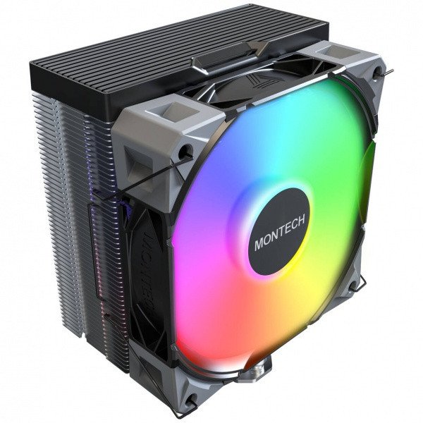 Chłodzenie CPU Montech NX400 ARGB Czarny (NX400 BLACK ARGB)