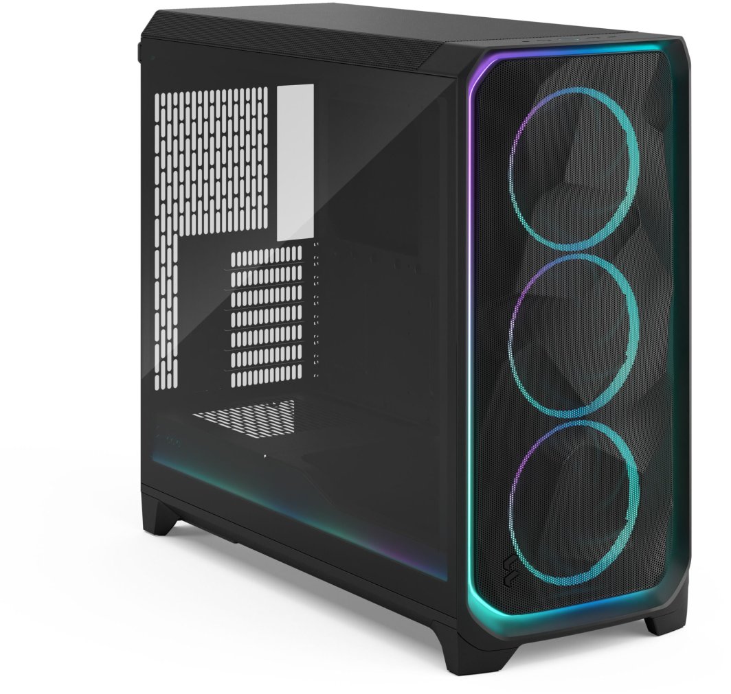 Obudowa Fractal Design Meshify 3 XL Ambience Pro ARGB Light Tint czarna (FD-C-MES3X-03)