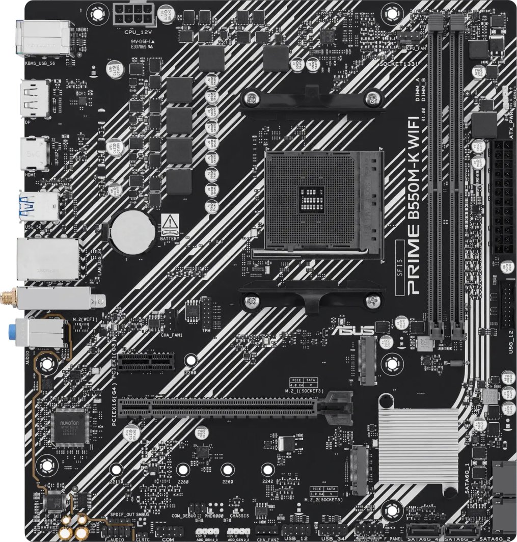 Płyta główna Asus PRIME B550M-K WIFI