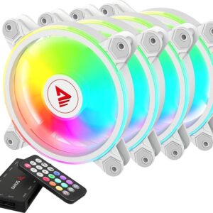 Wentylator Savio FAN-01 ARGB Biały 3-pack + Hub + Pilot (SAVGFAN-01 WHITE)