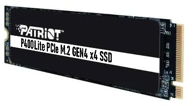 Dysk SSD Patriot P400 Lite 4GB M.2 2280 PCI-E x4 Gen4 NVMe (P400LP4KGM28H)