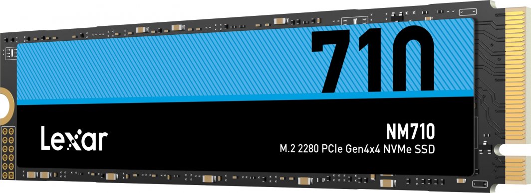 Dysk SSD Lexar NM710 500GB M.2 2280 PCI-E x4 Gen4 NVMe (LNM710X500G-RNNNG)