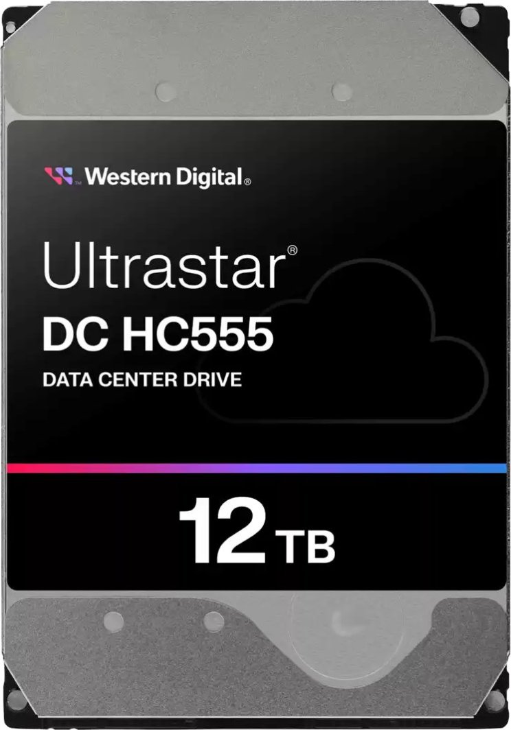 Dysk WD Western Digital Ultrastar DC HC555 dysk twardy 12 TB 7200 RPM 512 MB 3.5" SAS3