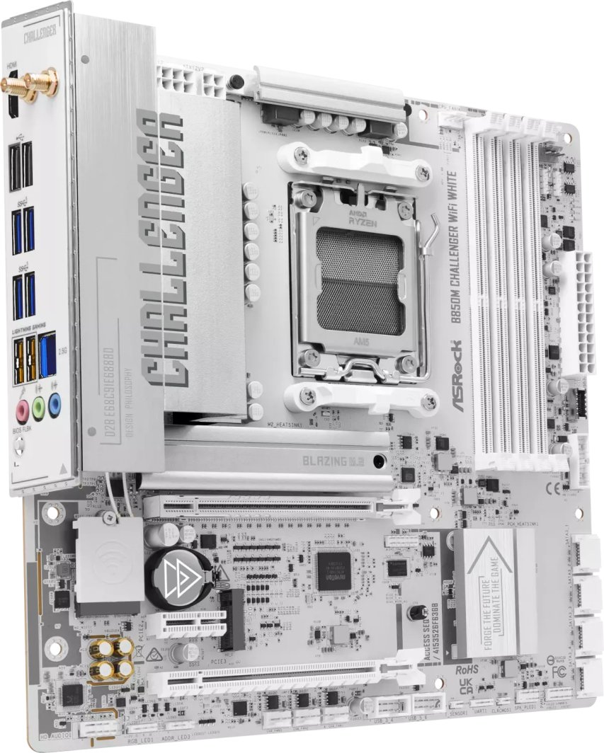 Płyta główna ASRock B850M CHALLENGER WIFI WHITE