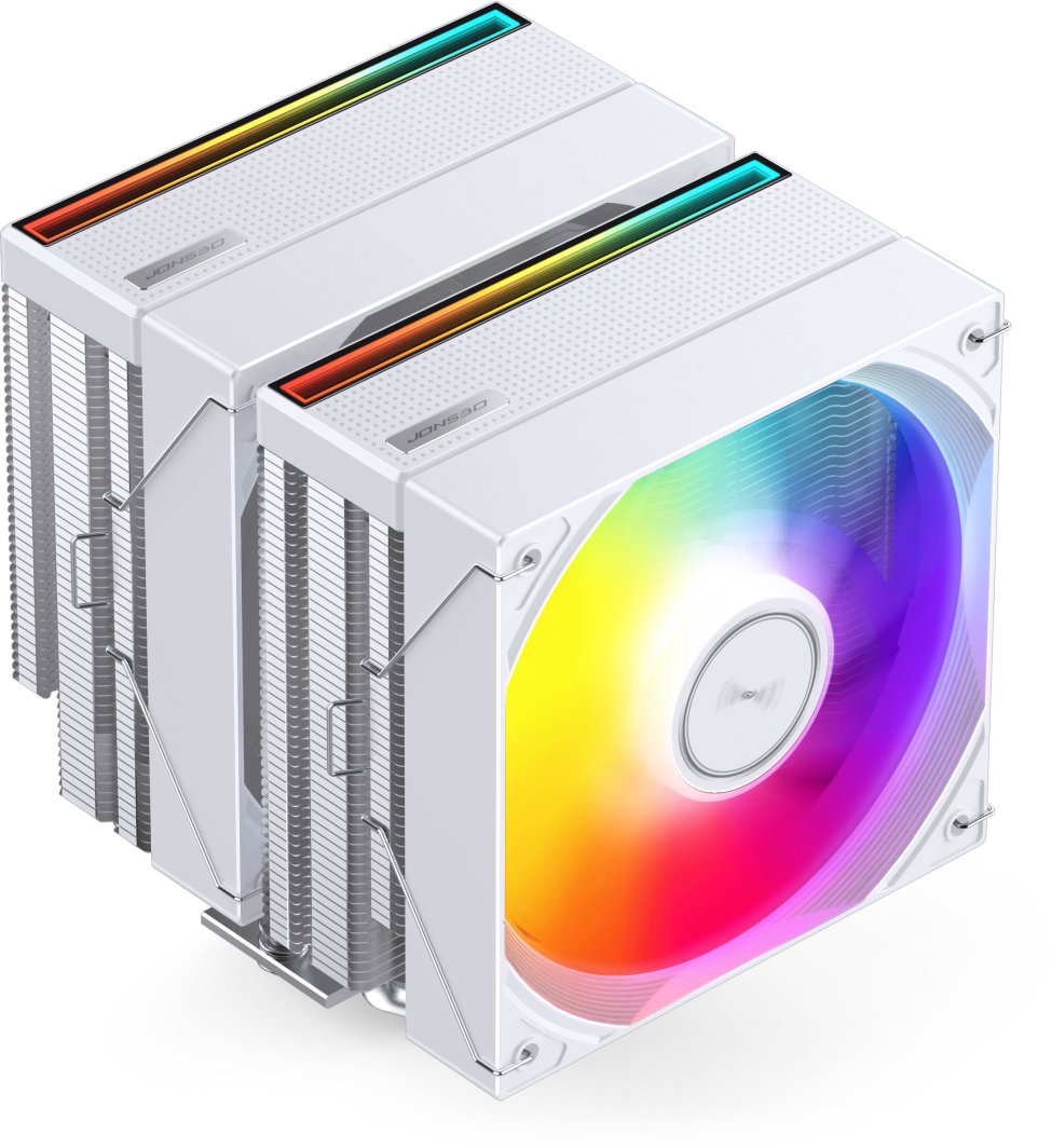 Chłodzenie CPU Jonsbo CB80 ARGB Biały (CB80 WHITE ARGB)