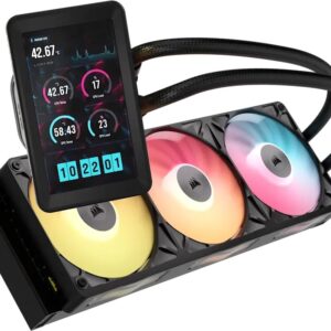 Chłodzenie wodne Corsair ICUE LINK TITAN II 360 RX LCD AiO - Black (840440424758)