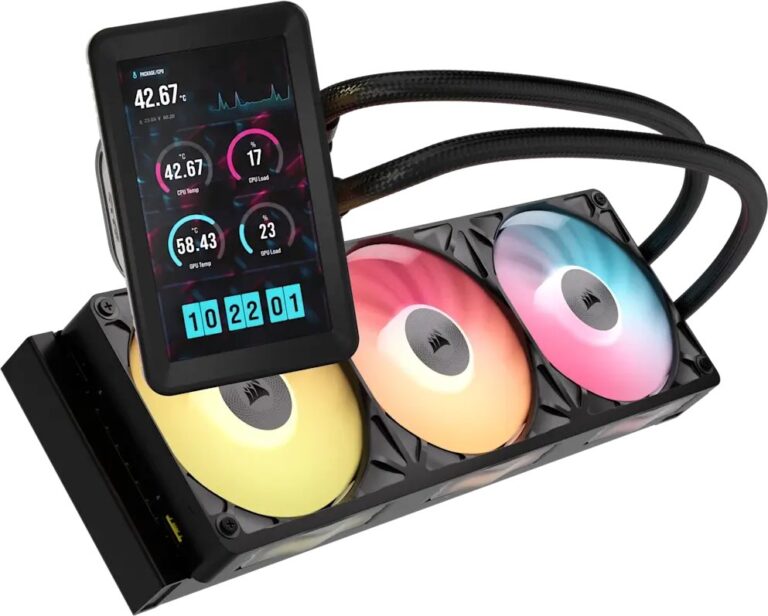 Chłodzenie wodne Corsair ICUE LINK TITAN II 360 RX LCD AiO - Black (840440424758)