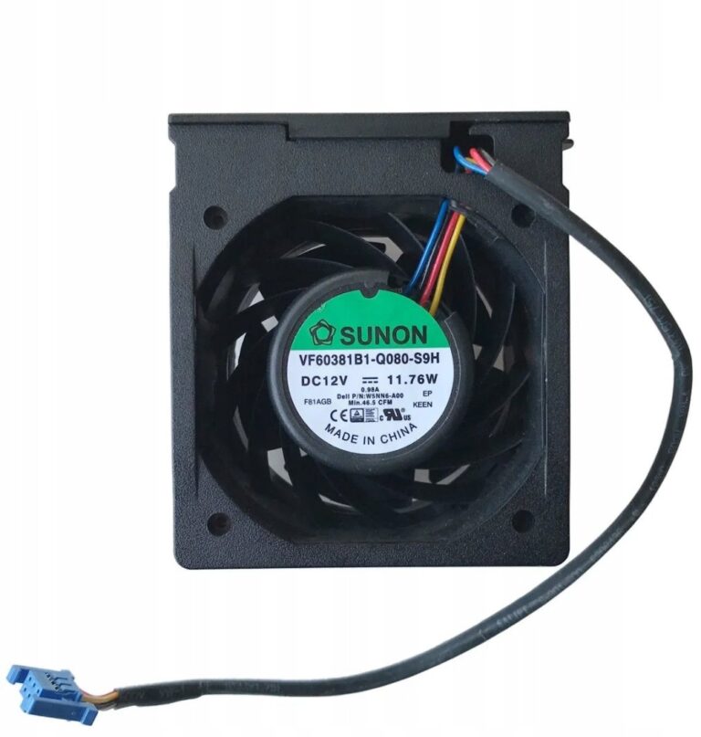 Wentylator Dell Standard 60 mm x 60 mm x 38 mm (H3H8Y)