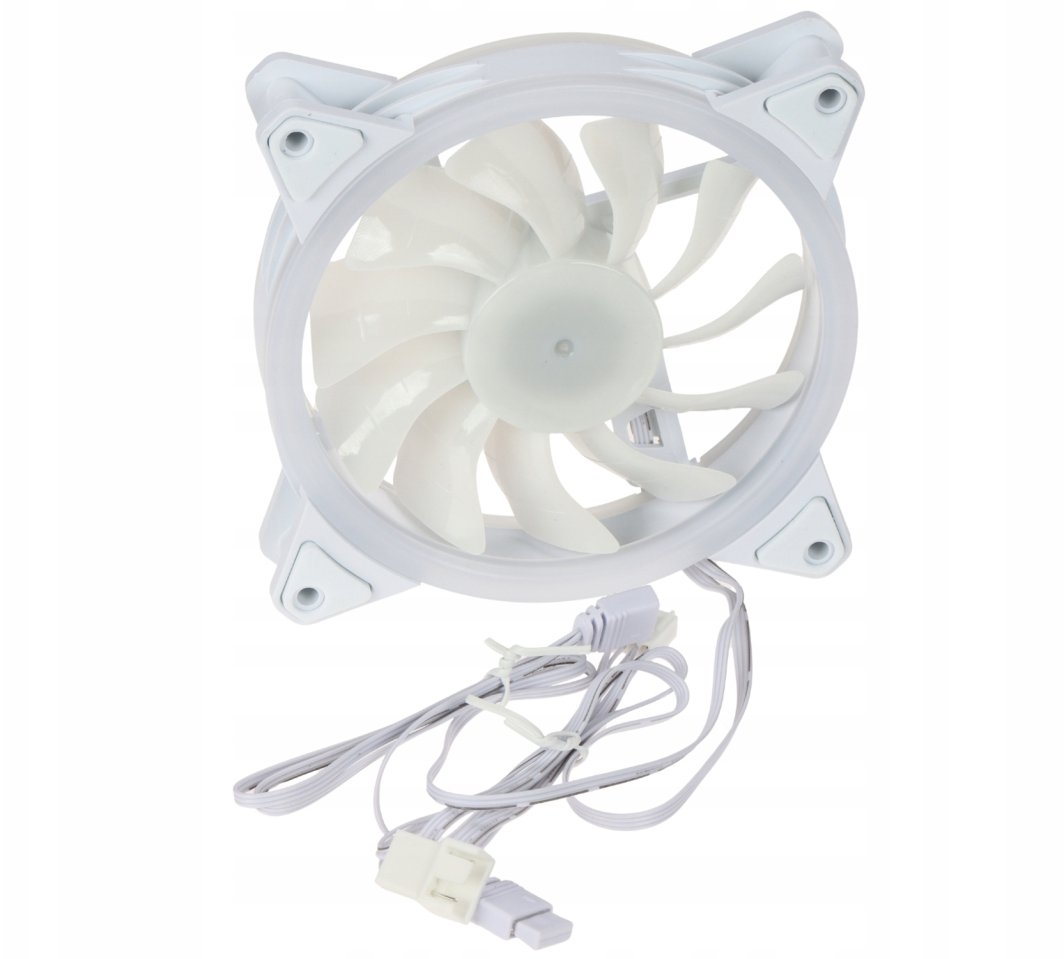 Wentylator Lovingcool 1600 RPM ARGB (YY-120-WHITE-LOGO)