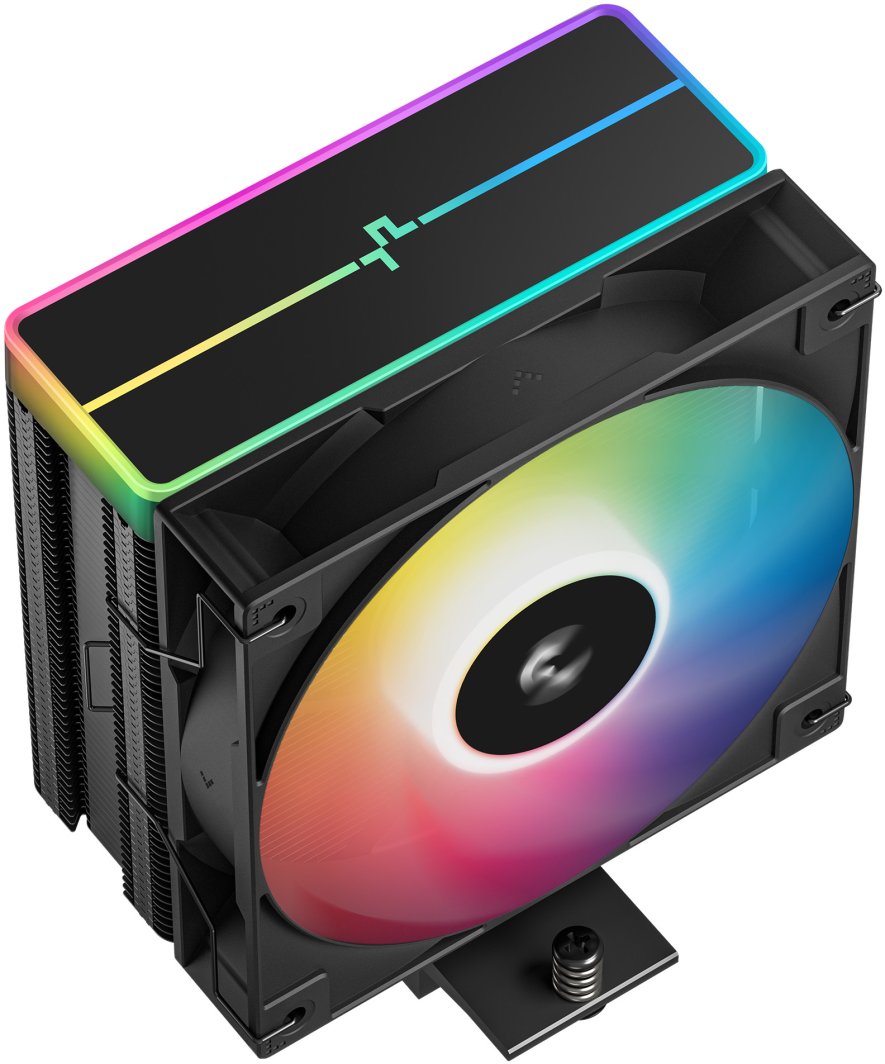 Chłodzenie CPU Deepcool AG400 BK ARGB V2 (R-AG400-BKAMMN-GJD)