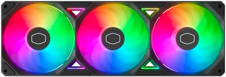 Wentylator Cooler Master SickleFlow Edge 360 ARGB Czarny (MFX-B2DN-25TP2-R1)