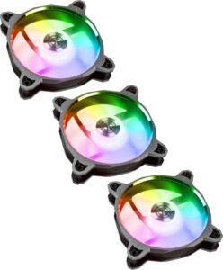 Wentylator Lian Li BR120 DRGB PWM 3-pack + Hub (BRDIGITAL-3RG)