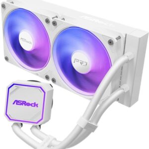 Chłodzenie wodne ASRock Pro White 240 ARGB (90-APRA24-WAAGA6)