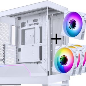 Obudowa Phanteks NV-Serie NV5 MK2 DRGB biała + 4 wentylatory