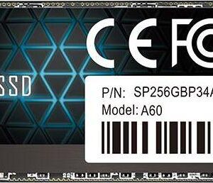 Dysk SSD Silicon Power P34A60 256GB M.2 2280 PCI-E x4 Gen3 NVMe (SP256GBP34A60M28)