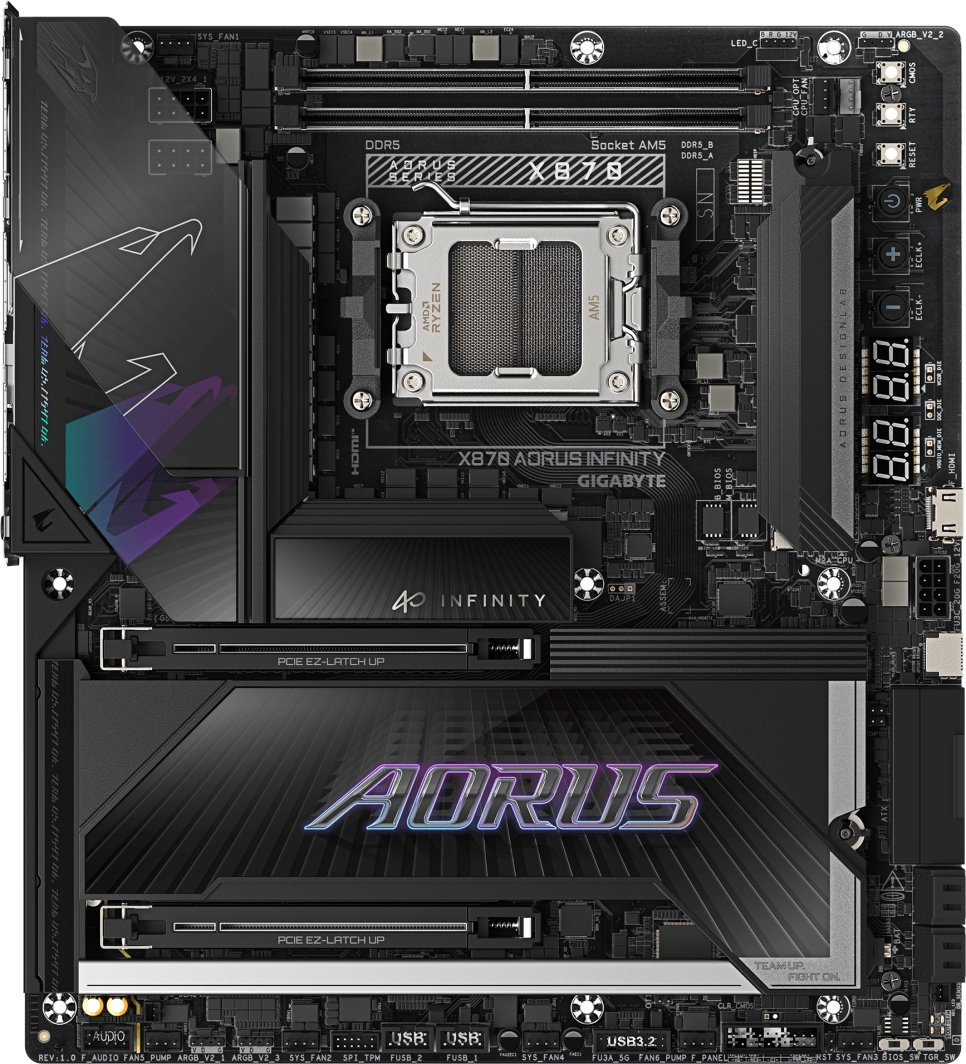 Płyta główna Gigabyte X870 AORUS INFINITY (4719331882617)