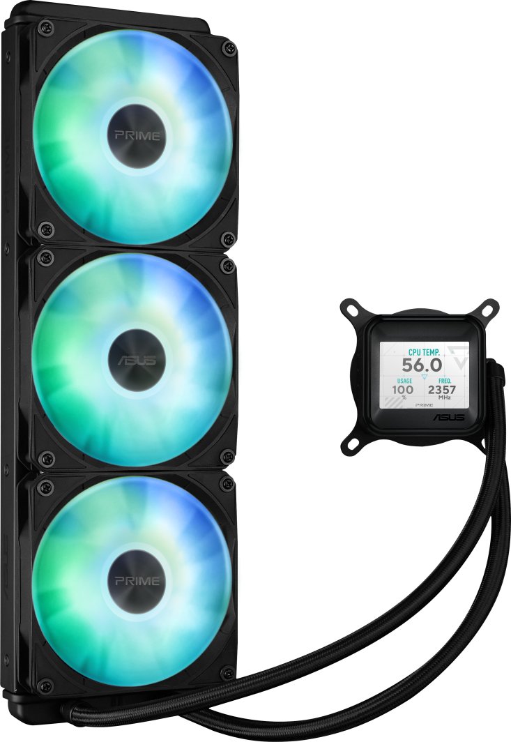 Chłodzenie wodne Asus Prime LC 360 ARGB LCD (90RC00Z1-B0EAY0)