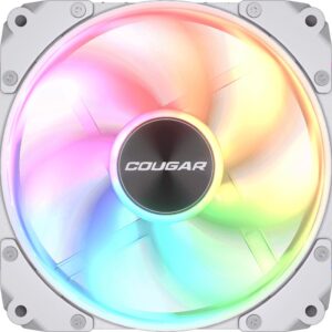 Wentylator Cougar Apolar 120 ARGB Reverse Blade Biały (CF-ARW12HW-RGB)