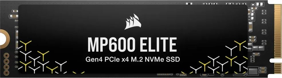 Dysk SSD Corsair MP600 Elite 1TB M.2 2280 PCI-E x4 Gen4 NVMe (CSSD-F1000GBMP600ENH)