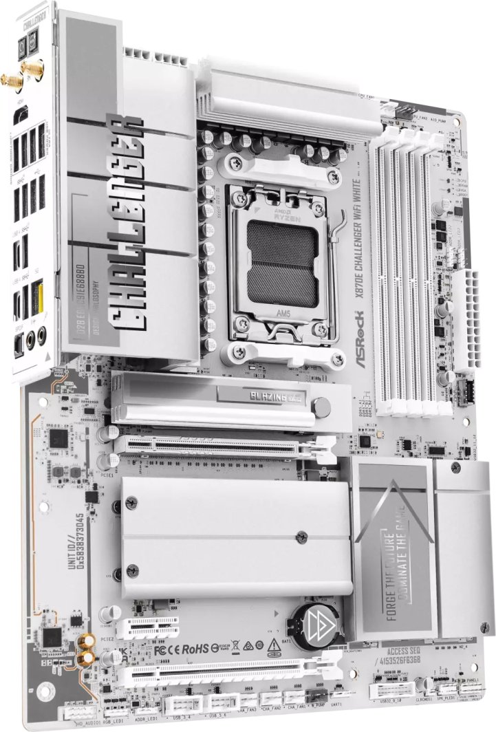 Płyta główna ASRock X870E CHALLENGER WIFI WHITE