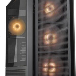 Obudowa Cougar MX600 ARGB czarna (CGR-57C9B-RGB)