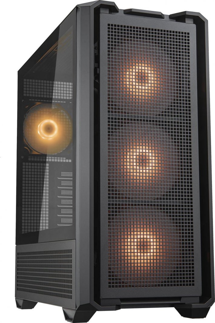 Obudowa Cougar MX600 ARGB czarna (CGR-57C9B-RGB)