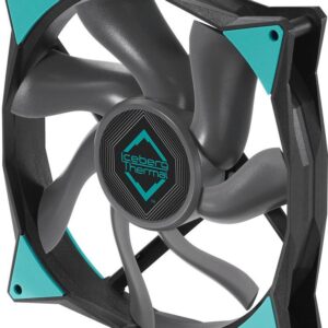 Wentylator Iceberg IceGALE Xtra 140 mm Czarny (ICEGALE14D-C0A)