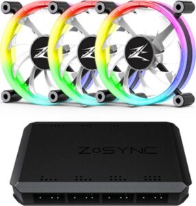 Wentylator Zalman LF120A3 3-pack + Kontroler Z-SYNC (ZM-LF120A3)