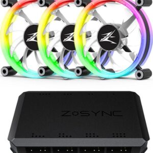 Wentylator Zalman LF120A3 3-pack + Kontroler Z-SYNC (ZM-LF120A3)