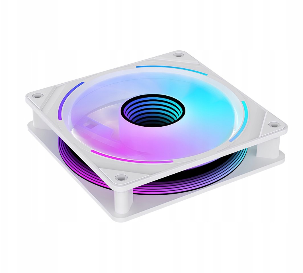 Wentylator Lovingcool 1600 RPM ARGB (S-1200-MIRROR-WHITE)