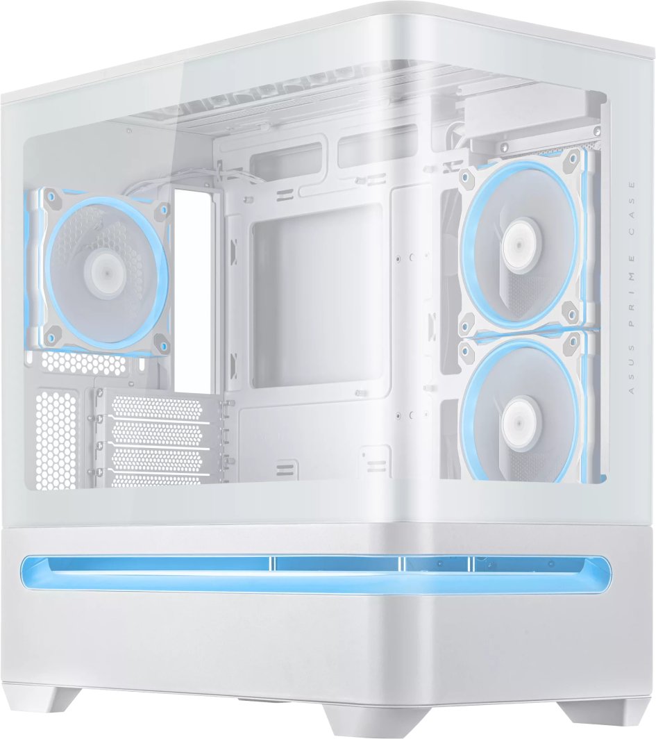 Obudowa Asus Prime AP202 TG ARGB biała (90DC00P3-B19000)
