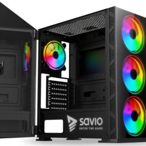Obudowa Savio Prime X1 ARGB Glass (SAVGC-PRIMEX1)