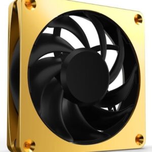 Wentylator Alphacool Apex Stealth Metal Power 120 mm Złoty (13856)