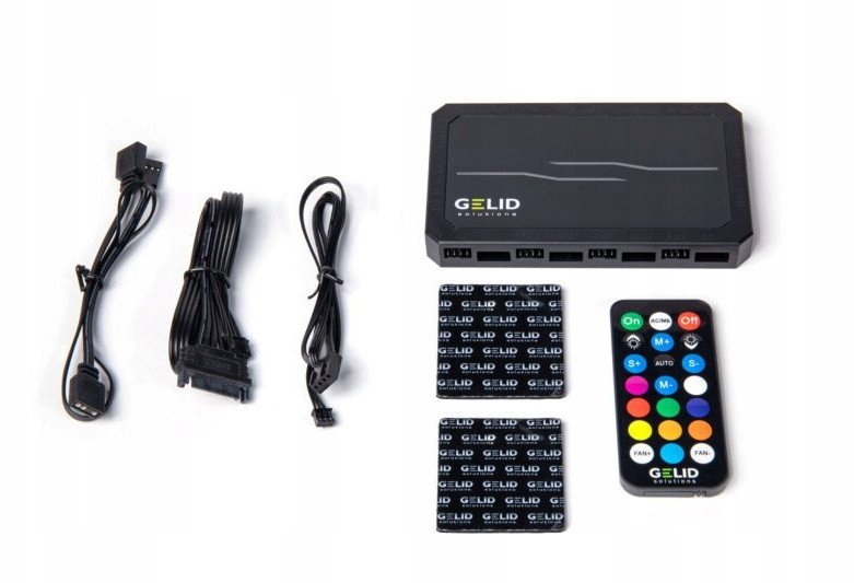 Chłodzenie CPU Gelid AMBER 8 Pro Bundle (RF-RGB-MP-02)