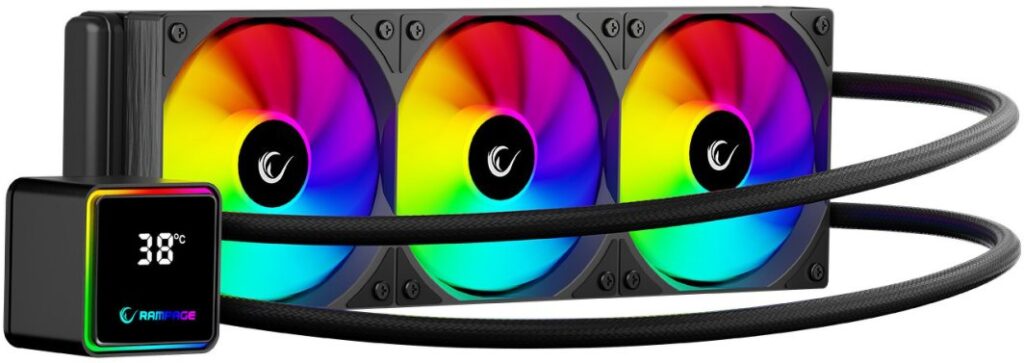 Chłodzenie wodne Rampage INFINITE V360 Czarne