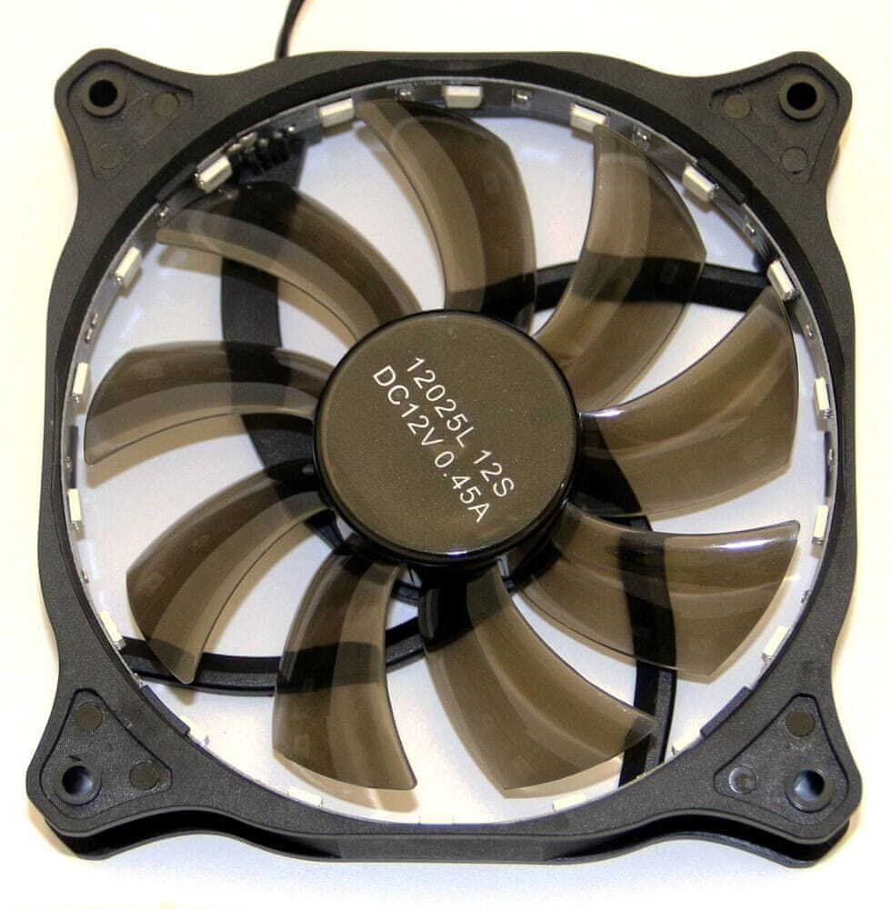 Wentylator EuroCase RGB 120 mm (spot Led) (VEN-LED-18LED)