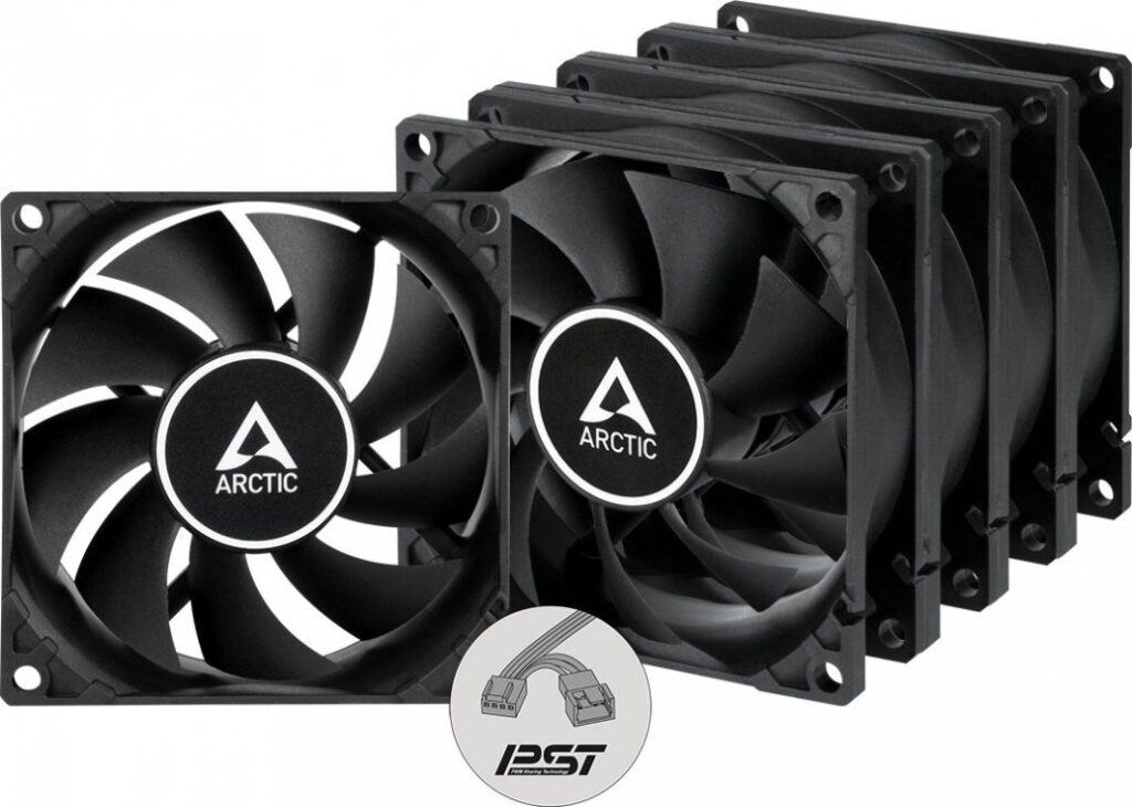 Wentylator Arctic F8 PWM PST 5-pack (ACFAN00261A)
